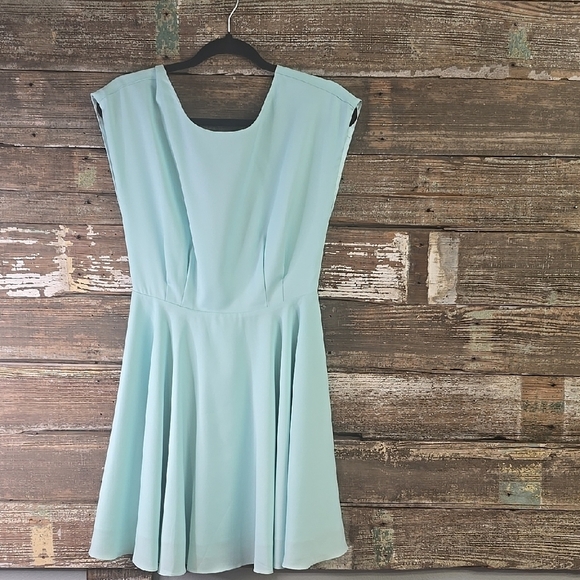 Blaque Label Elegant Mint Green Dress, Size M - Picture 1 of 4